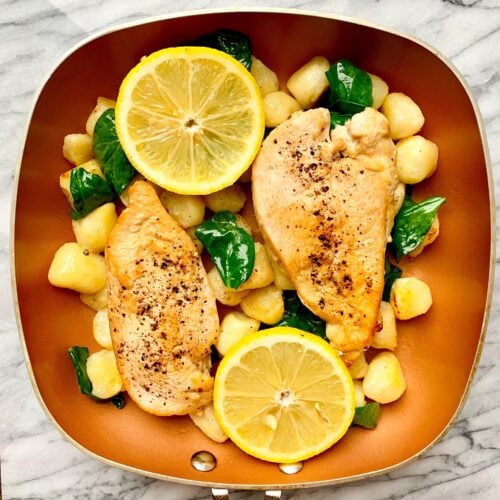 Lemon chicken.