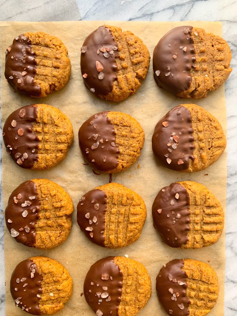 Salty desserts.