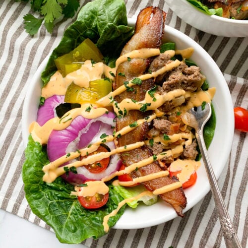 Burger bowls.