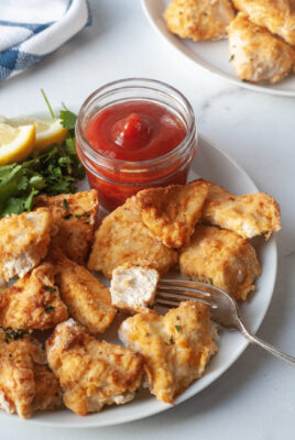 Air fryer chicken nuggets.