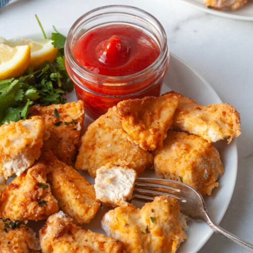 Air fryer chicken nuggets.