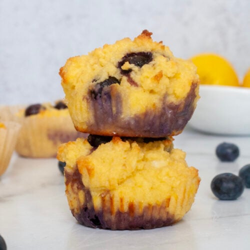 Lemon blueberry muffins.