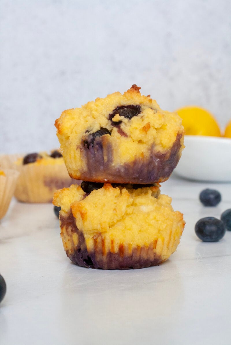 Lemon blueberry muffins.
