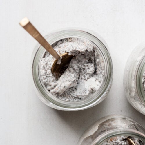 Chia pudding recipe.