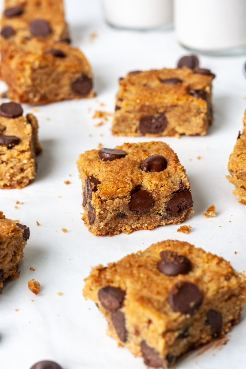 Flourless dessert bars.