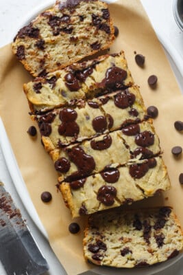 Chocolate chip banana bread.
