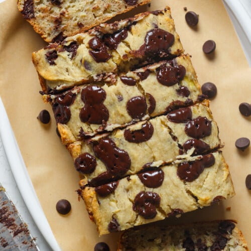 Chocolate chip banana bread.
