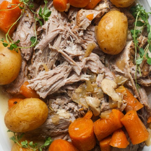 Instant Pot pork roast.
