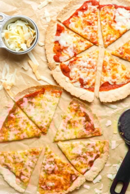 Tortilla pizza.