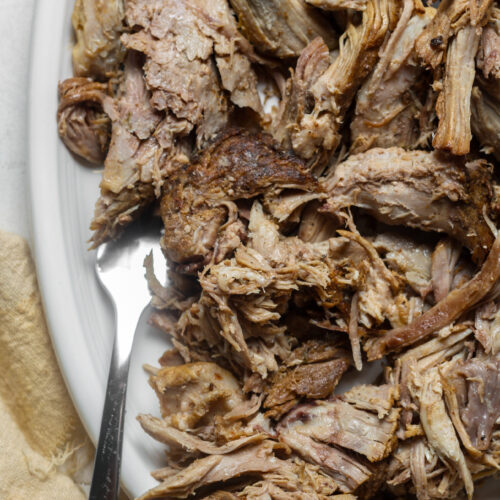 Instant Pot pulled pork.