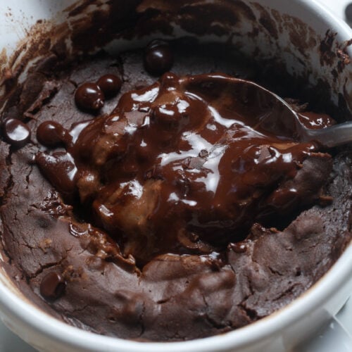 Protein mug cake.