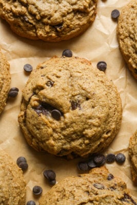Oat flour cookies.