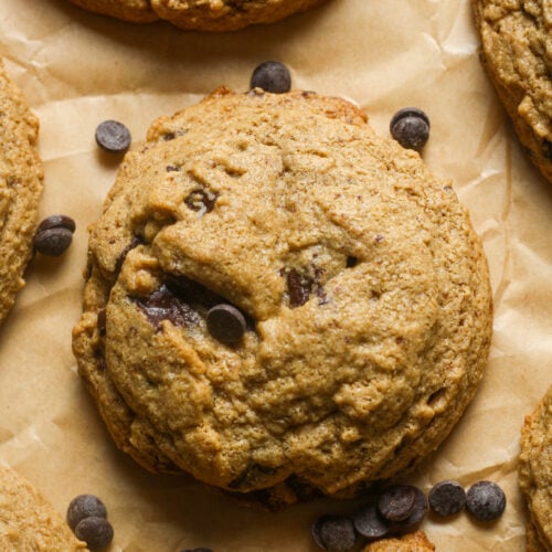 Oat flour cookies.
