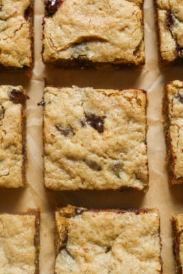Almond flour blondies.