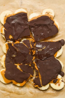 Banana bark.