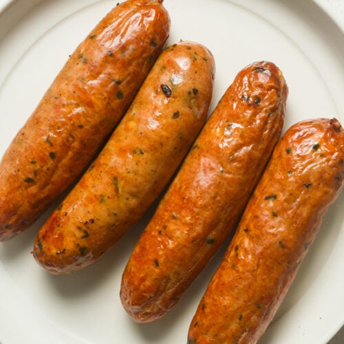 Air fryer Italian sausage.