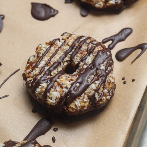 No bake Samoa cookies.