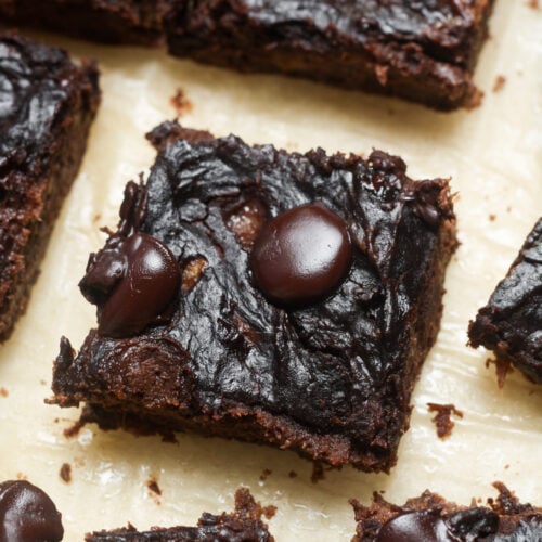 3 ingredient brownies.