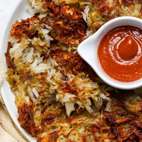 Air fryer hash browns.