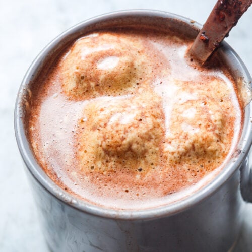 Bone broth hot chocolate.