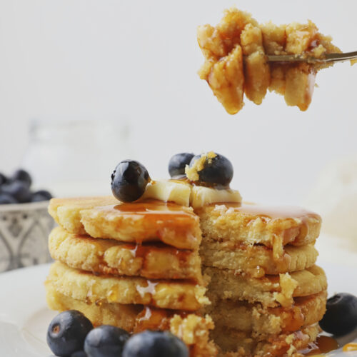 Almond flour pancakes.
