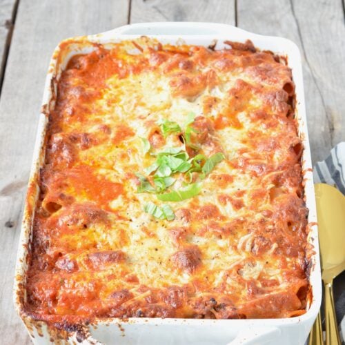 Baked Rigatoni with Ricotta on 100 Days of Real Food