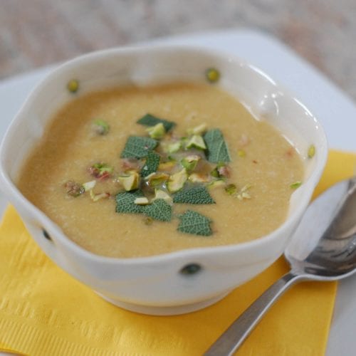 Butternut Squash Soup from 100 Days of Real Food