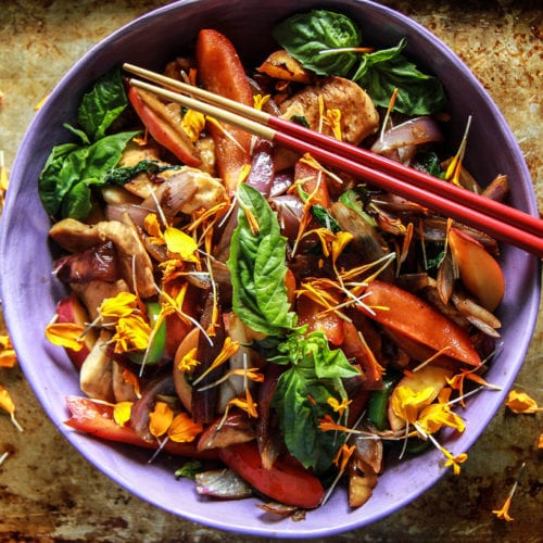 Chicken Nectarine Stir Fry (+ how food sensitivities were making us sick) 1