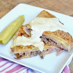 Cuban Crepes with Lemon Aioli on 100 Days of Real Food