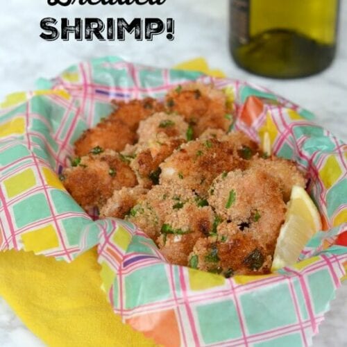 Easy Breaded Shrimp on 100 Days of Real Food
