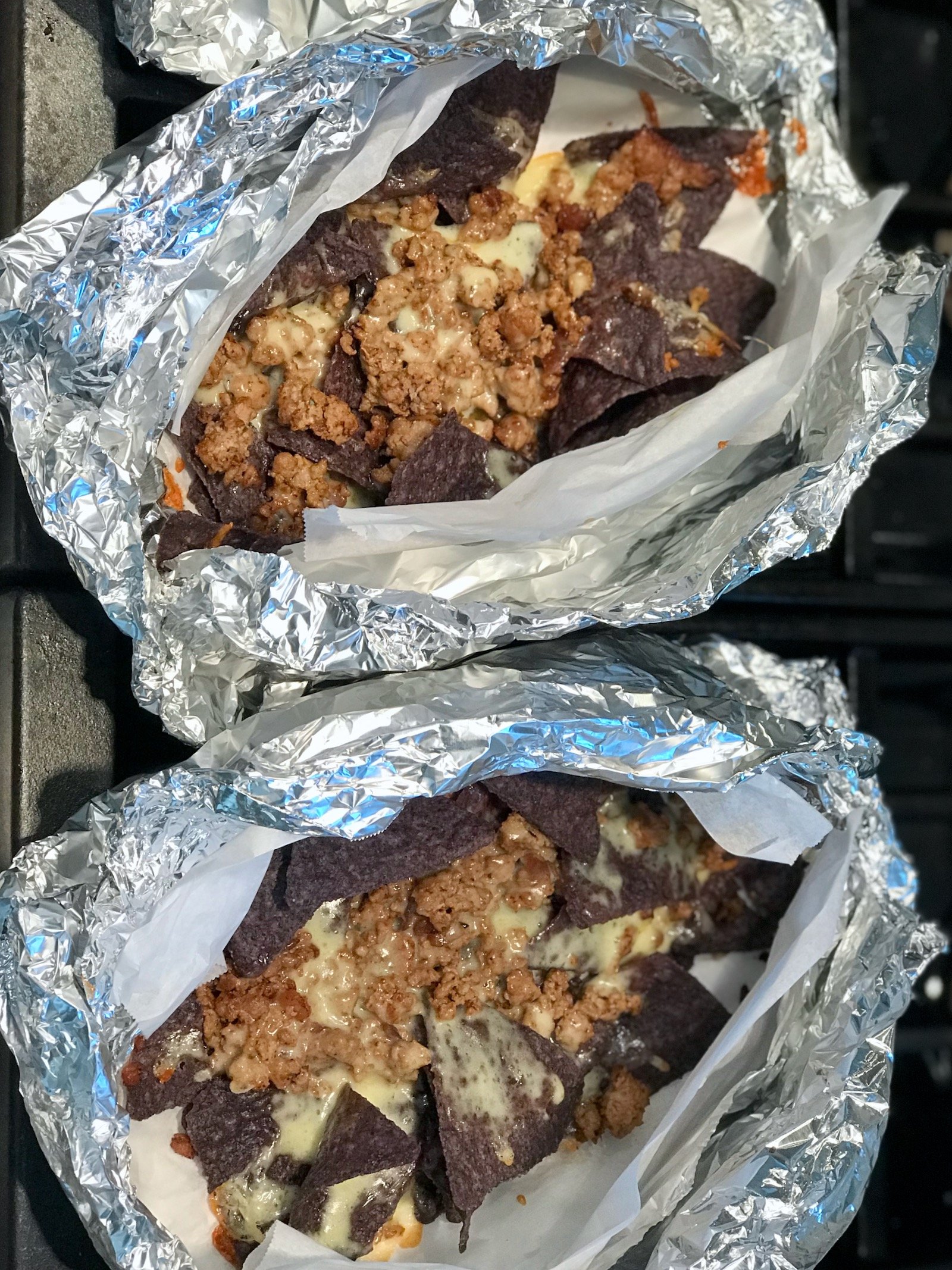 Foil Packet Nachos on 100 Days of Real Food