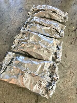 Foil Packet Nachos on 100 Days of Real Food