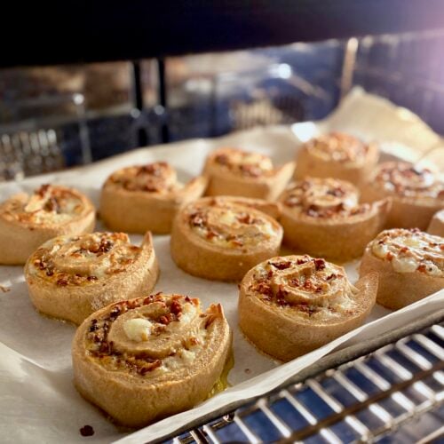 Homemade Whole-Wheat Pizza Rolls on 100 Days of Real Food