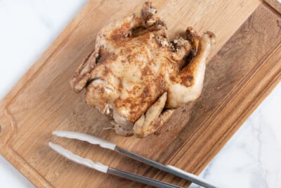 Cooked Whole Rotisserie Style Chicken