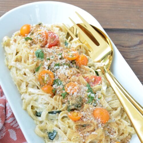 Kale and Tomato Alfredo on 100 Days of Real Food - 1