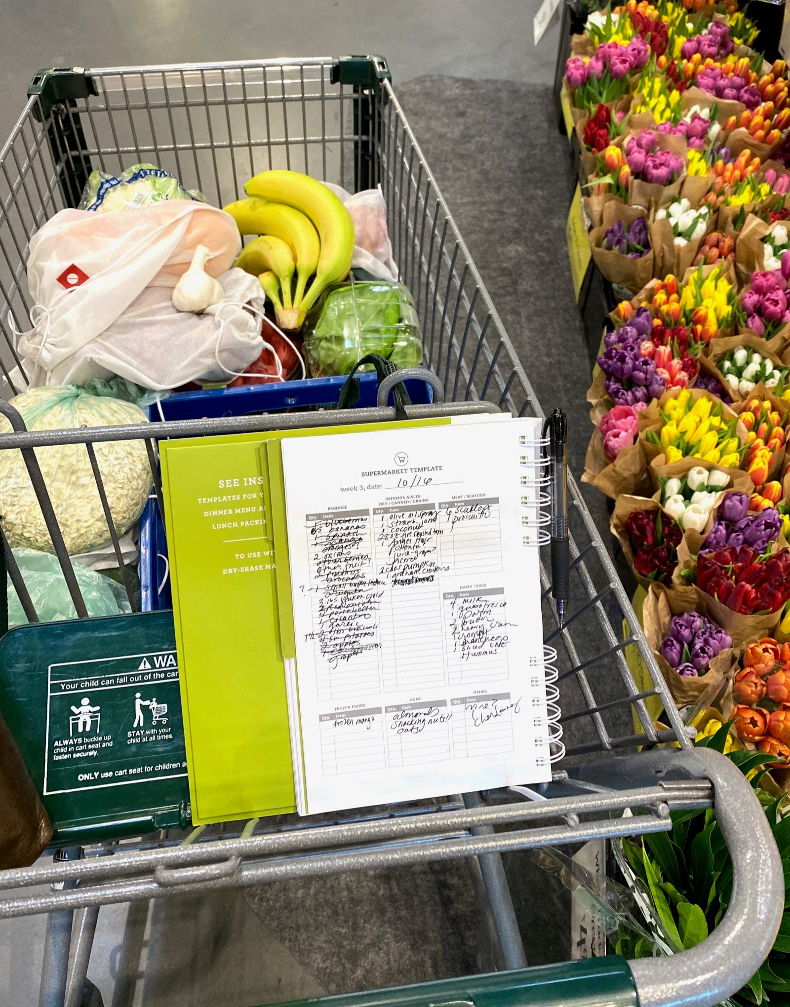 Meal Planner Template on 100 Days of Real Food