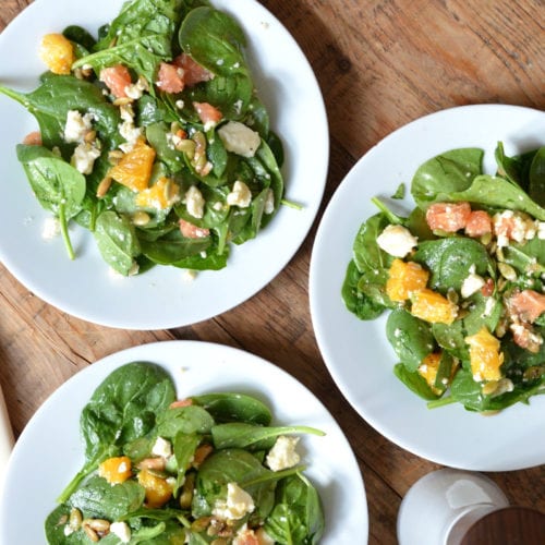 Mexican Citrus Salad on 100 Days of Real Food