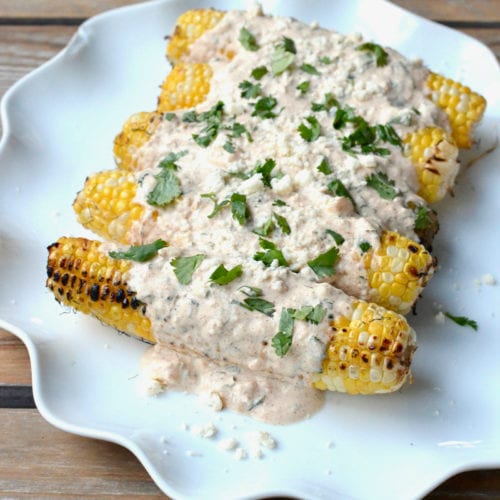 Easy Mexican Street Corn on 100 Days of Real Food