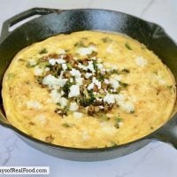 Potato and Broccoli Frittata on 100 Days of Real Food