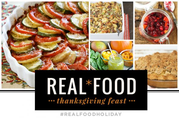 Pumpkin Cheesecake & Other Holiday Recipes on 100 Days of #RealFood #Thanksgiving #pumpkin