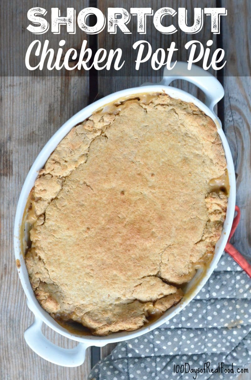 photo of Shortcut Chicken Pot Pie for Tonight - dinners kids can make