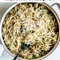 Simple Broccoli and Sausage Pasta