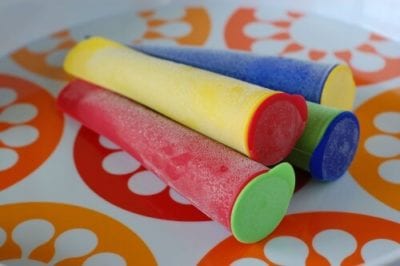 Using Freezie Pop Molds by 100 Days of Real Food
