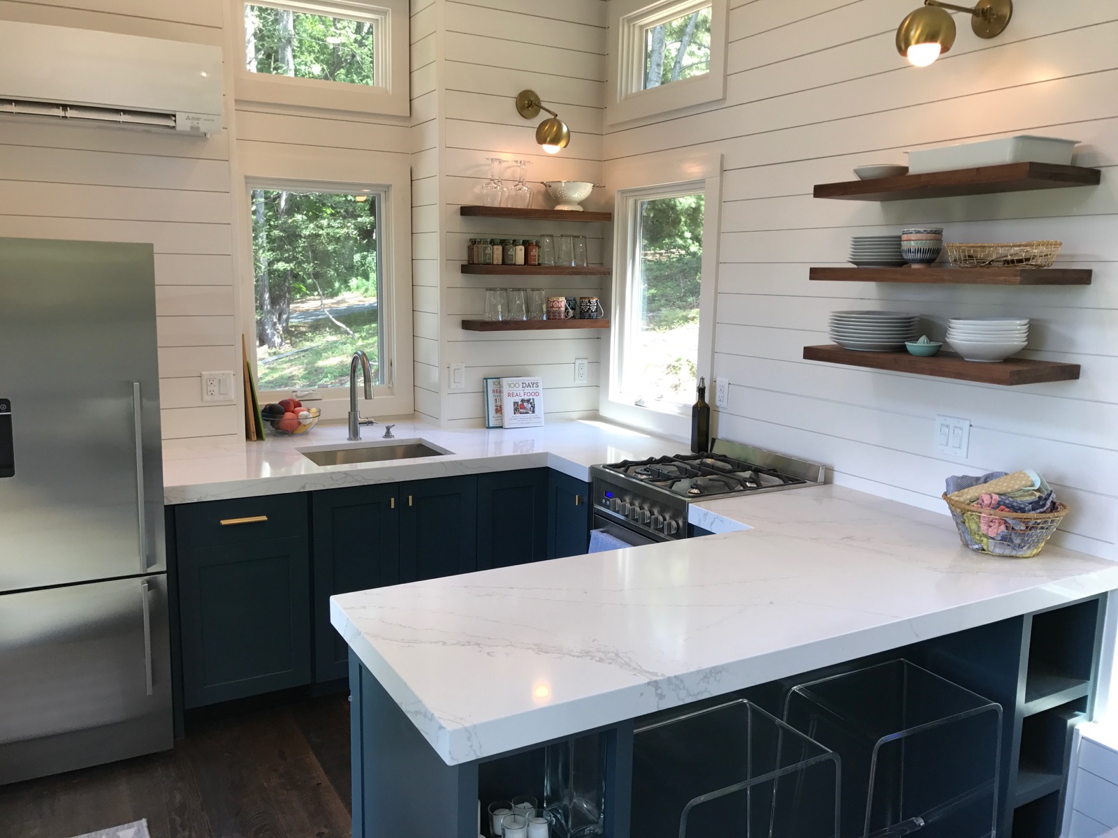 Our Tiny House on Wheels on 100 Days of Real Food