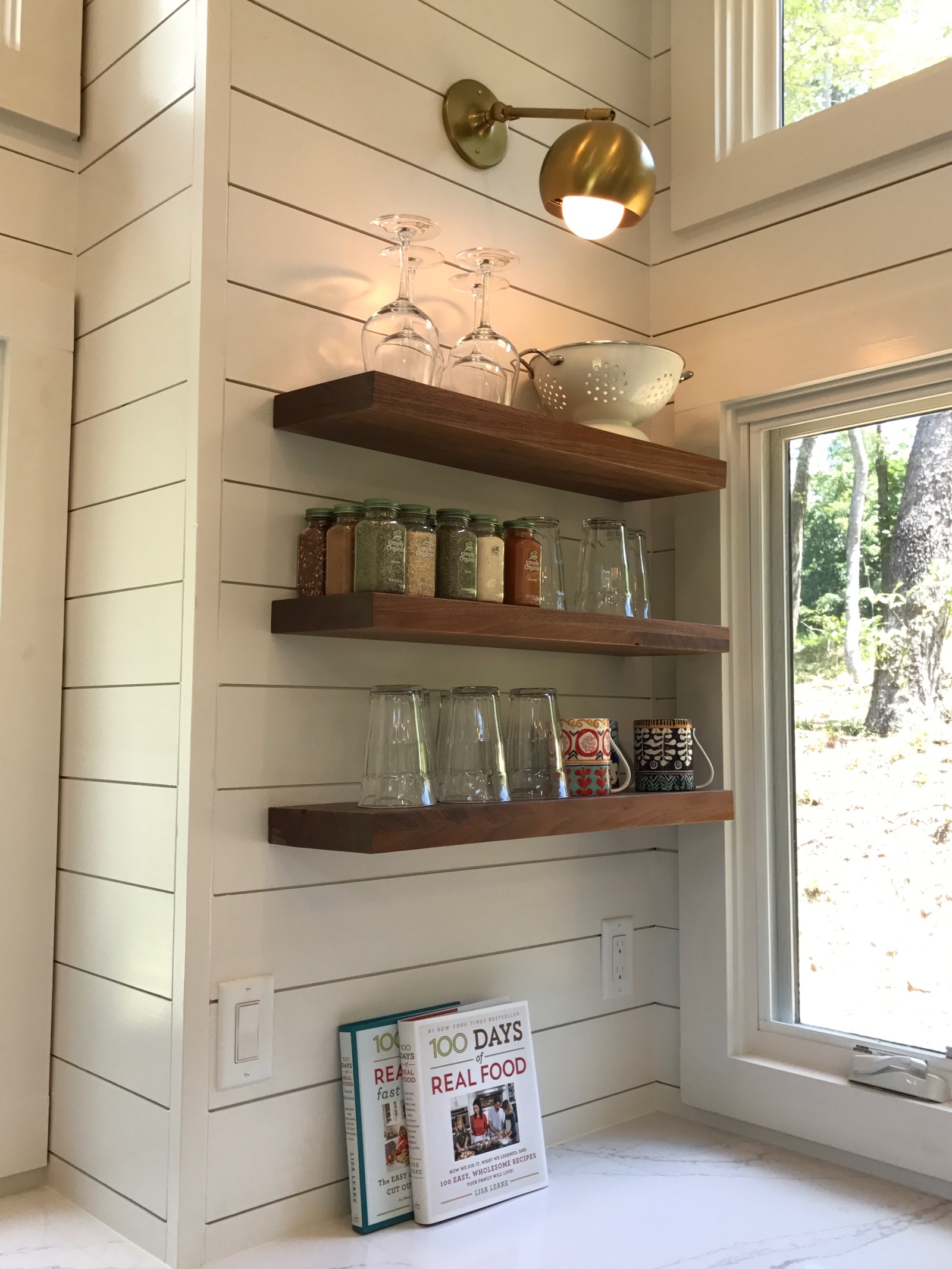 Our Tiny House Kitchen on 100 Days of Real Food