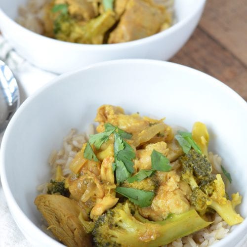 Weeknight Chicken Curry Bowls 1