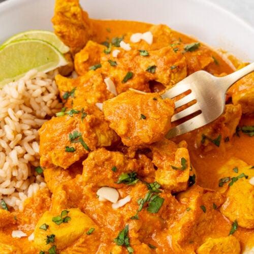 Chicken korma.