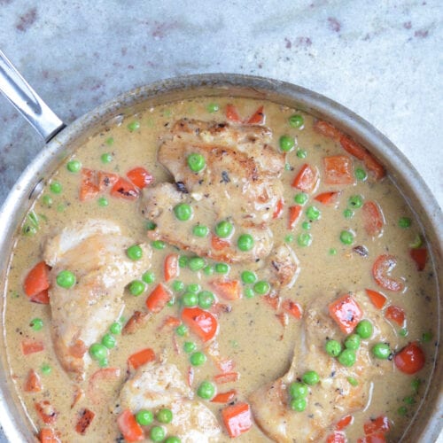 Creamy coconut and lime chicken recipe