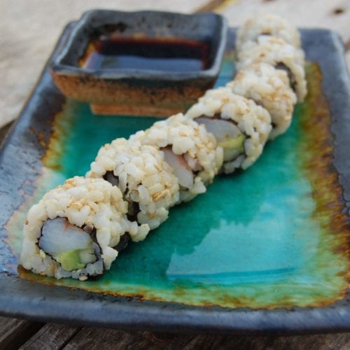 finished sushi