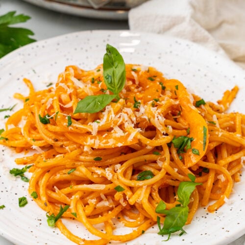 Fried spaghetti.